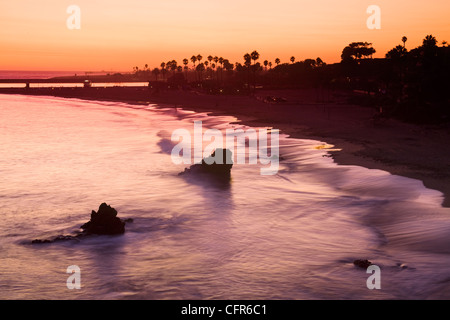 Corona del Mar Beach, Newport Beach, Orange County, California, United States of America, North America Stock Photo