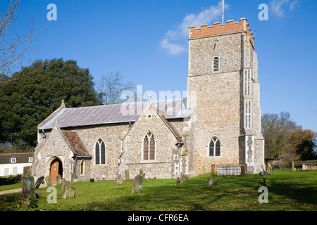 Saint Mary parish church, Dallinghoo, Suffolk, England Stock Photo