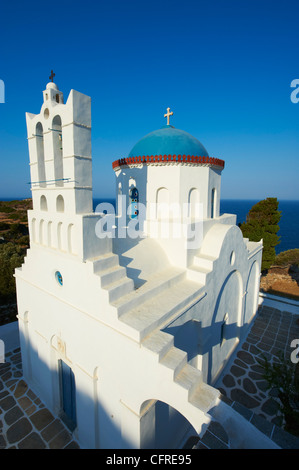 Panagia Poulati monastery, Sifnos, Cyclades Islands, Greek Islands, Greece, Europe Stock Photo