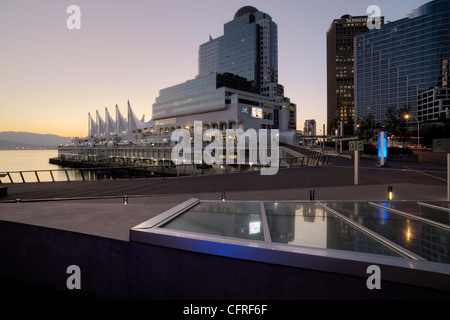 The World Trade Center and Pan Pacific Hotel in Vancouver, British Columbia, Canada, North America Stock Photo
