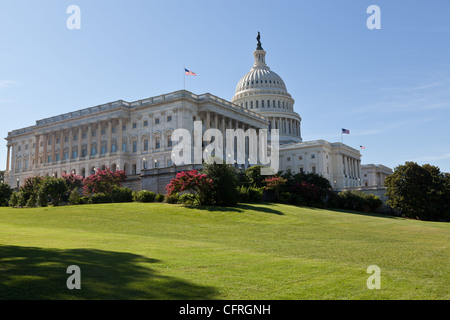 Washington Capitol in a sunny day Stock Photo