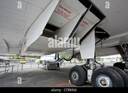 Concorde turbines Rolls Royce-Snecma model Olympus 593. Museum of Flight. Seattle. USA Stock Photo