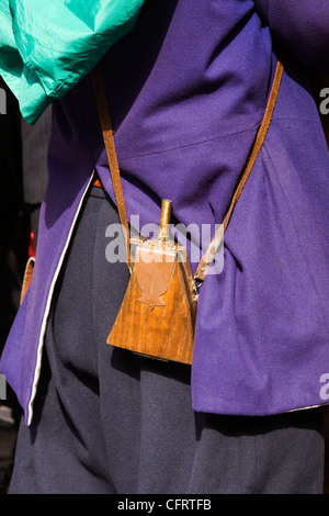 Member of the Sealed Knot re-enactment society in 17th century costume. Stock Photo