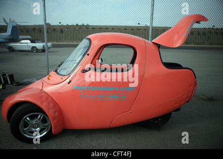 Dec 09, 2006; Santa Monica, CA, USA; An electric car on display at the Alternative Car and Transportation Expo. Mandatory Credit: Photo by Marianna Day Massey/ZUMA Press. (©) Copyright 2006 by Marianna Day Massey Stock Photo