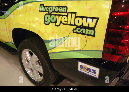 Dec 09, 2006; Santa Monica, CA, USA; An Ethanol truck on display at the Alternative Car and Transportaiton Expo. Mandatory Credit: Photo by Marianna Day Massey/ZUMA Press. (©) Copyright 2006 by Marianna Day Massey Stock Photo