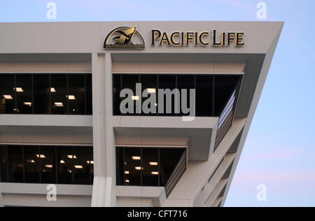Dec 13, 2006; Newport Beach, CA, USA; Pacific Life Insurance Company provides life insurance products, annuities, and mutual funds, and offers to individuals, businesses, and pension plans a variety of investment products and services. A Fortune 500 company, Pacific Life counts more than half of the Stock Photo