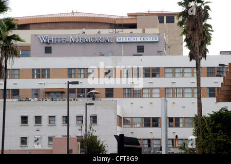 Dec 16, 2006; Los Angeles, CA, USA; A bacterial outbreak at White Memorial Medical Center Boyle Heights hospital is suspected in the death of a baby. White Memorial has since closed its neonatal and pediatric intensive care units. Four other babies and two older children with the same infection are  Stock Photo