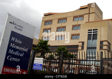 Dec 16, 2006; Los Angeles, CA, USA; A bacterial outbreak at White Memorial Medical Center Boyle Heights hospital is suspected in the death of a baby. White Memorial has since closed its neonatal and pediatric intensive care units. Four other babies and two older children with the same infection are  Stock Photo