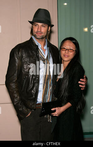 Jan 13, 2007; North Hollywood, California, USA; Actor JOSH HOLLOWAY & Wife YESSICA at An Evening With 'LOST' held at the Academy of Television 's Leonard Goldenson Theatre. Mandatory Credit: Photo by Lisa O'Connor/ZUMA Press. (©) Copyright 2007 by Lisa O'Connor Stock Photo