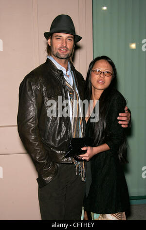 Jan 13, 2007; North Hollywood, California, USA; Actor JOSH HOLLOWAY & Wife YESSICA at An Evening With 'LOST' held at the Academy of Television 's Leonard Goldenson Theatre. Mandatory Credit: Photo by Lisa O'Connor/ZUMA Press. (©) Copyright 2007 by Lisa O'Connor Stock Photo