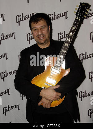 January 19, 2007; Anaheim, CA, USA; Musician JEFF CARLISI in the Gibson Guitar Corporation's booth at The NAMM Show '07. Mandatory Credit: Photo by Vaughn Youtz/ZUMA Press. (©) Copyright 2007 by Vaughn Youtz. Stock Photo