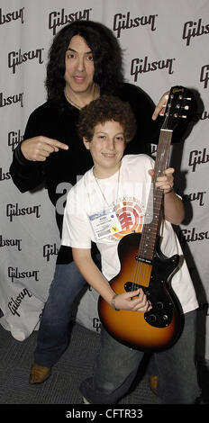 Paul Stanley and son Evan attending the Lilo and Stitch Premiere