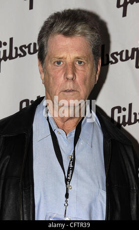 January 20, 2007; Anaheim, CA, USA; Musician BRIAN WILSON in the Gibson Guitar Corporation's booth at The NAMM Show '07. Mandatory Credit: Photo by Vaughn Youtz/ZUMA Press. (©) Copyright 2007 by Vaughn Youtz. Stock Photo