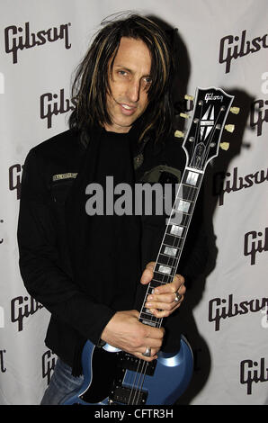 January 20, 2007; Anaheim, CA, USA; Musician BRIAN MURPHY in the Gibson Guitar Corporation's booth at The NAMM Show '07. Mandatory Credit: Photo by Vaughn Youtz/ZUMA Press. (©) Copyright 2007 by Vaughn Youtz. Stock Photo