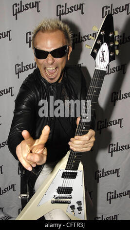 January 20, 2007; Anaheim, CA, USA; Musician RUDOLF SCHENKER in the Gibson Guitar Corporation's booth at The NAMM Show '07. Mandatory Credit: Photo by Vaughn Youtz/ZUMA Press. (©) Copyright 2007 by Vaughn Youtz. Stock Photo