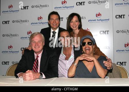 Jan. 27, 2007 - Hollywood, California, U.S. - K51507EG.MISS AMERICA PRESS CONFERENCE.ALADDIN HOTEL AND CASINO, LAS VEGAS, NEVADA 01-26-2007.CHRIS MATTHEWS, NIGEL BARKER, DEBBIE ALLEN, MICHAEL FEINSTEIN AND SUSAN POWELL.  -   2007(Credit Image: Â© Ed Geller/Globe Photos/ZUMAPRESS.com) Stock Photo