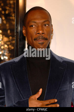 Feb 08, 2007 - Los Angeles, CA, USA - Actor EDDIE MURPHY arrives on the red carpet for the premiere of 'NORBIT' at the Mann Village Theatre. Stock Photo