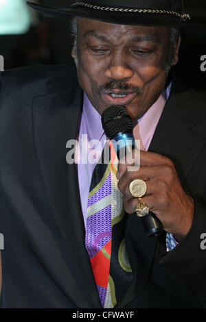 November 7, 2011 - Boxer 'Smokin' Joe Frazier has died after a battle with liver cancer. Joseph William 'Joe' Frazier (January 12, 1944 – November 7, 2011). Frazier was a former Olympic and Undisputed World Heavyweight boxing champion, whose professional career lasted from 1965 to 1976, with a brief Stock Photo