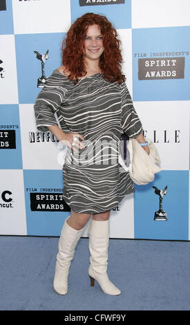 Feb 24, 2007 - Santa Monica, CA, USA - NIKKA COSTA during arrivals at the 2007 Film Independent's Spirit Awards held on Santa Monica Pier (Credit Image: © Lisa O'Connor/ZUMA Press) Stock Photo