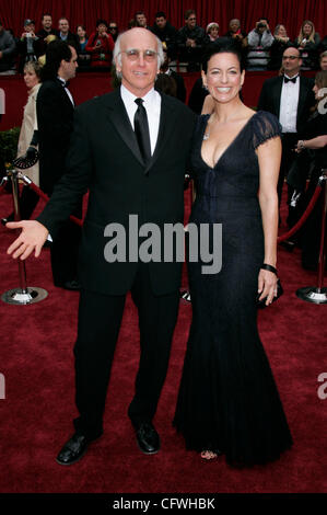 Larry David and wife Laurie arriving at the NRDC's Earth to L.A. - The ...