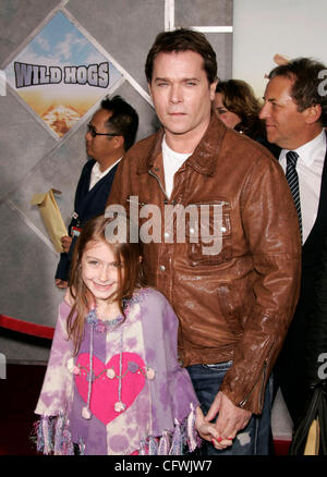Feb 27, 2007; Hollywood, California, USA; Actor RAY LIOTTA & Daughter KARSEN at 'the 'Wild Hogs' World Premiere held at the El Capitan Theatre. Mandatory Credit: Photo by Lisa O'Connor/ZUMA Press. (?) Copyright 2007 by Lisa O'Connor Stock Photo