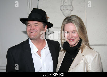 Mar 18, 2007 - Los Angeles, CA, USA - MICKEY DOLENZ and wife DONNA QUINTER at the Los Angeles premiere of the film 'The Hoax' held at the Mann Festival Westwood Village. (Credit Image: © Camilla Zenz/ZUMA Press) Stock Photo