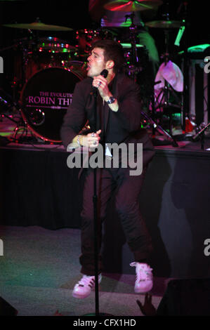 Robin Thicke during his opening set @ the Norva in Norfolk VA. March 18th Stock Photo