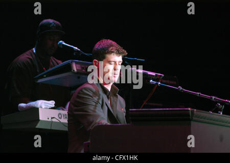 Robin Thicke during his opening set @ the Norva in Norfolk VA. March 18th Stock Photo