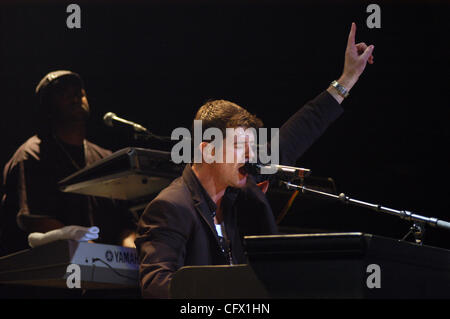 Robin Thicke during his opening set @ the Norva in Norfolk VA. March 18th Stock Photo