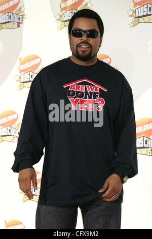 Mar 31, 2007 - Westwood, CA, USA - Actor/rap artist ICE CUBE at Nickelodeon's 20th Annual Kids' Choice Awards 2007 held at UCLA's Pauley Pavilion.  (Credit Image: © Lisa O'Connor/ZUMA Press) Stock Photo