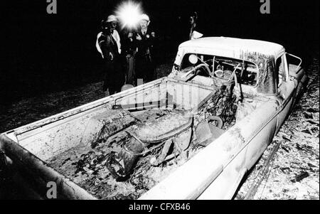 FILE --  The April 7, 1982 Caldecott Tunnel auto accident and fire killed several people. (Contra Costa Times) Stock Photo