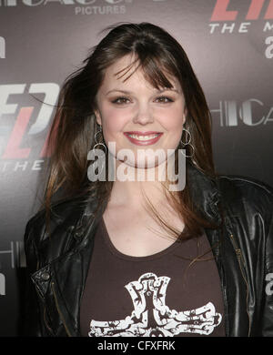 Apr 12, 2007; Los Angeles, California, USA;  Actress KIMBERLY BROWN  at the Hollywood Premiere of Redline held at Grauman's Chinese Theater, Hollywood. Mandatory Credit: Photo by Paul Fenton/ZUMA Press. (©) Copyright 2007 by Paul Fenton Stock Photo