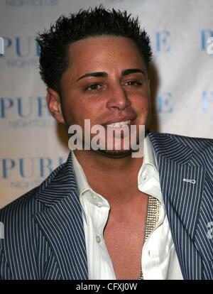 Apr. 16, 2007 - Hollywood, California, U.S. - K52553EG.CARMINE GOTTI CELEBRATES HIS 21ST BIRTHDAY AT PURE NIGHTCLUB, CAESAR'S PALACE , LAS VEGAS NV 04-14-2007.  -   2007.(Credit Image: Â© Ed Geller/Globe Photos/ZUMAPRESS.com) Stock Photo