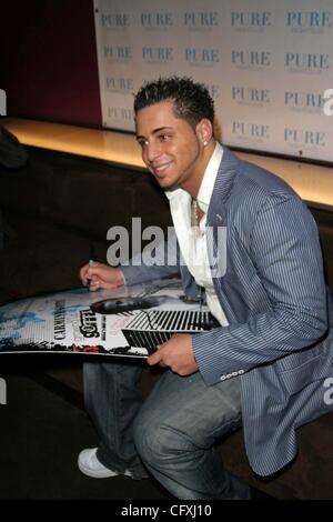 Apr. 16, 2007 - Hollywood, California, U.S. - K52553EG.CARMINE GOTTI CELEBRATES HIS 21ST BIRTHDAY AT PURE NIGHTCLUB, CAESAR'S PALACE , LAS VEGAS NV 04-14-2007.  -   2007.(Credit Image: Â© Ed Geller/Globe Photos/ZUMAPRESS.com) Stock Photo