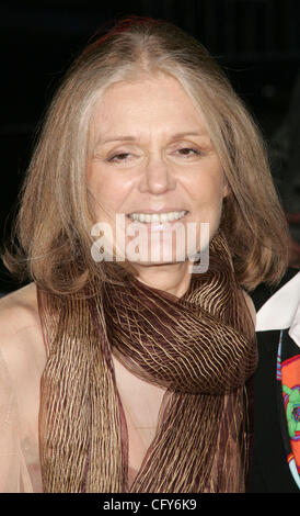 May 08, 2007 - New York, NY, USA - GLORIA STEINEM at the New York premiere of 'Georgia Rule' held at the Ziegfeld Theatre. (Credit Image: © Nancy Kaszerman/ZUMA Press) Stock Photo