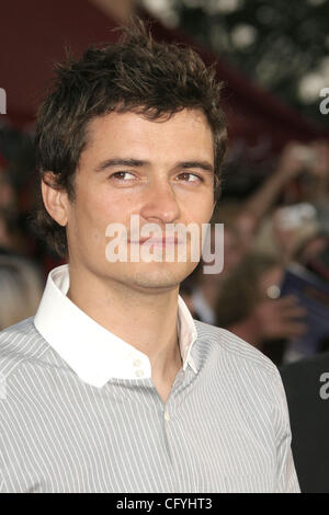 May 19, 2007; Hollywood, California, USA; Actor ORLANDO BLOOM at the Pirates Of The Caribbean World Premiere of ' At World's End' held at Disneyland Theme Park, Anaheim. Mandatory Credit: Photo by Paul Fenton/ZUMA Press. (©) Copyright 2007 by Paul Fenton Stock Photo