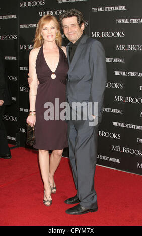 May 22, 2007; Hollywood, California, USA; Actress MARG HELGENBERGER and husband ALAN ROSENBERG  at the  'Mr Brooks' Los Angeles Premiere held at Grauman's Chinese Theatre, Hollywood. Mandatory Credit: Photo by Paul Fenton/ZUMA Press. (©) Copyright 2007 by Paul Fenton Stock Photo