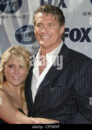 David Hasselhoff and daughter Haley Hasselhoff American Idol Season 6