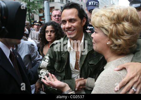 Singer Marc Anthony. Puerto Rican Day Parade along Fifth Ave. in Manhattan. Photo Credit: Mariela Lombard/ ZUMA Press. Stock Photo