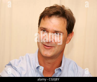 Jul 03, 2007 - New York, NY, USA - DON MATTINGLY, retired New York Yankee firstbaseman and current New York Yankee bench coach promotes his new book 'Hitting Is Simple: The ABCs of Batting .300' at Barnes & Noble Fifth Avenue bookstore. (Credit Image: © Nancy Kaszerman/ZUMA Press) Stock Photo