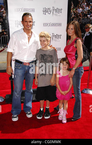 July 8, 2007 - Hollywood, California, U.S. - Antonio Sabato Jr. and family during the U.S. premiere of the new movie from Warner Bros. Pictures HARRY POTTER AND THE ORDER OF THE PHOENIX, held at Grauman's Chinese Theatre, on 07-08-2007, in Los Angeles..  -   2007.K53745MG(Credit Image: Â© Michael Ge Stock Photo