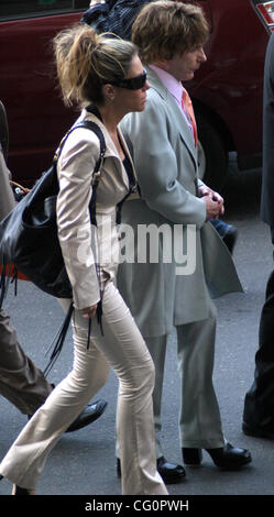 Jul 12, 2007 - Los Angeles, CA, USA - PHIL SPECTOR and his wife RACHELLE SHORT arrive at Spector's murder trial, Thursday, July 12, 2007, in Los Angeles. Spector is accused of the February 2003 fatal shooting of actress Lana Clarkson. Credit Image: © Jonathan Alcorn/ZUMA Press. © Copyright 2007 by J Stock Photo