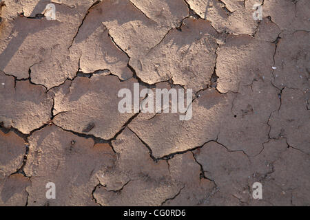 Jul 12, 2007 - Alice Springs, Northern Territory, Australia - Parched earth in the Australian outback. (Credit Image: © Marianna Day Massey/ZUMA Press) Stock Photo