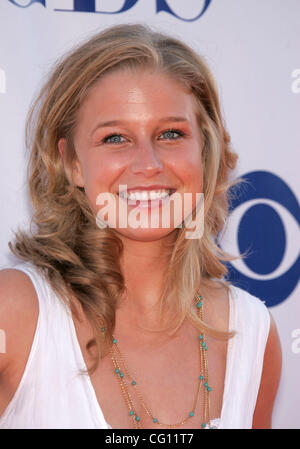 Jul 20, 2007 - Los Angeles, CA, USA - ELLEN WOGLOM at the CBS All-Star Party 2007 held at the Wadsworth Theater.  (Credit Image: © Lisa O'Connor/ZUMA Press) Stock Photo