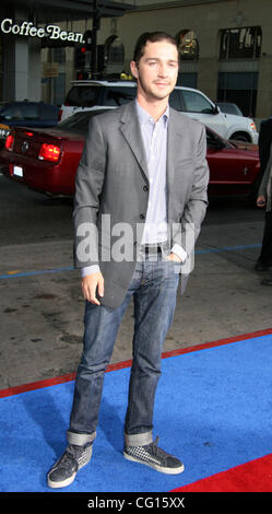 Jul 26, 2007 - Hollywood, CA, USA - Actor SHIA LABEOUF at the Hollywood premiere of 'Hot Rod' held at Mann's Chinese Theater. (Credit Image: © Camilla Zenz/ZUMA Press) Stock Photo