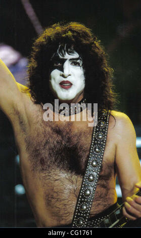 KISS singer, Paul Stanley, was hospitalized Friday night July 27 Stock ... photo
