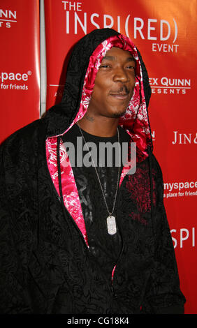 Jul 30, 2007 - Hollywood, CA, USA - JA RULE arriving at the InspiRED Event at Mood in Hollywood.  Sponsored by MySpace.com, InspiRED helps African women and children living with AIDS. (Credit Image: © Camilla Zenz/ZUMA Press) Stock Photo