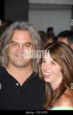 Aug. 2, 2007 - Hollywood, California, U.S. - LOS ANGELES, CA JULY 25, 2007  .Director Paul Greengrass and his guest during the premiere of the new movie from Universal Pictures THE BOURNE ULTIMATUM, held at the Arclight Hollywood Cinema, on July 25, 2007, in Los Angeles.   -   2007.K53963MGE(Credit  Stock Photo