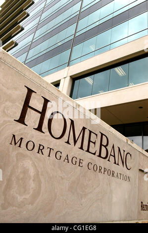 Patrick S. Flood, former CEO of Homebanc Mortgage Corp in Atlanta, GA. HomeBanc Corp., the Atlanta-based mortgage lender that ceased new loan applications this week, has filed for Chapter 11 bankruptcy protection, the company's investor relations director said Friday.  The filing was made late Thurs Stock Photo