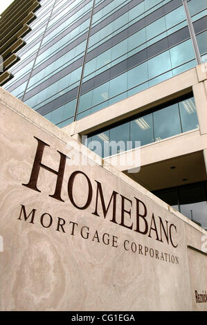 Patrick S. Flood, former CEO of Homebanc Mortgage Corp in Atlanta, GA. HomeBanc Corp., the Atlanta-based mortgage lender that ceased new loan applications this week, has filed for Chapter 11 bankruptcy protection, the company's investor relations director said Friday.  The filing was made late Thurs Stock Photo